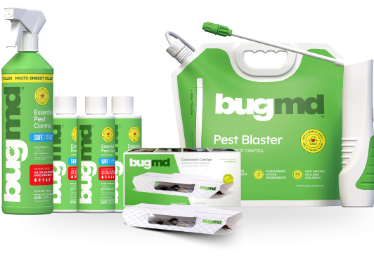 BugMD whole-home bundle kit with spray, concentrate and free gift